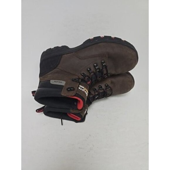 Dakota Men's WorkPro 2400 Steel Toe Mid Cut Safety Hiker Brown Size 12 W/L - Picture 9 of 10